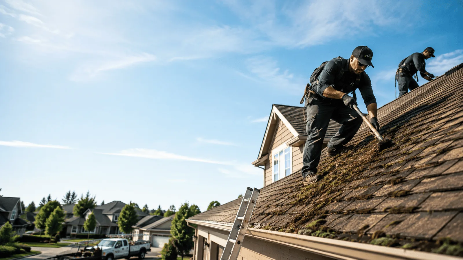 Roof Moss Removal in Endicott, NY near me